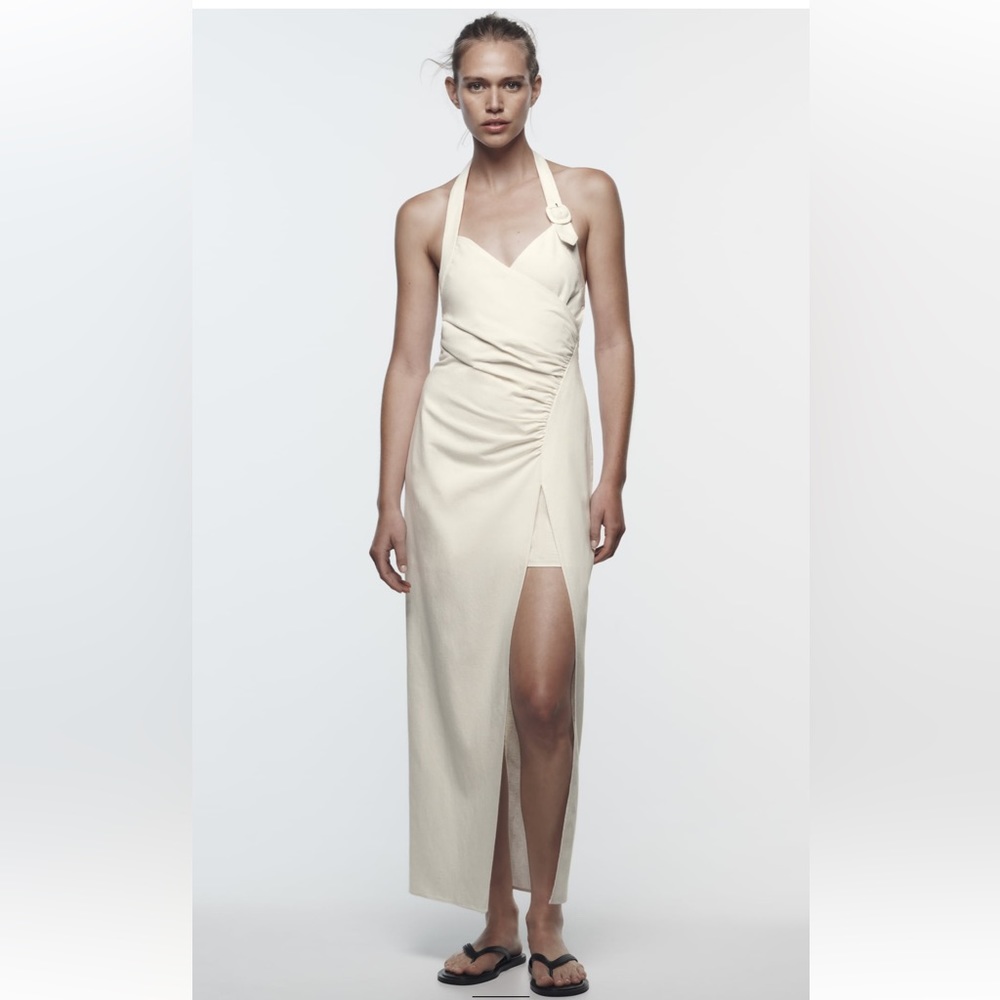 Zara Cream Maxi Dress